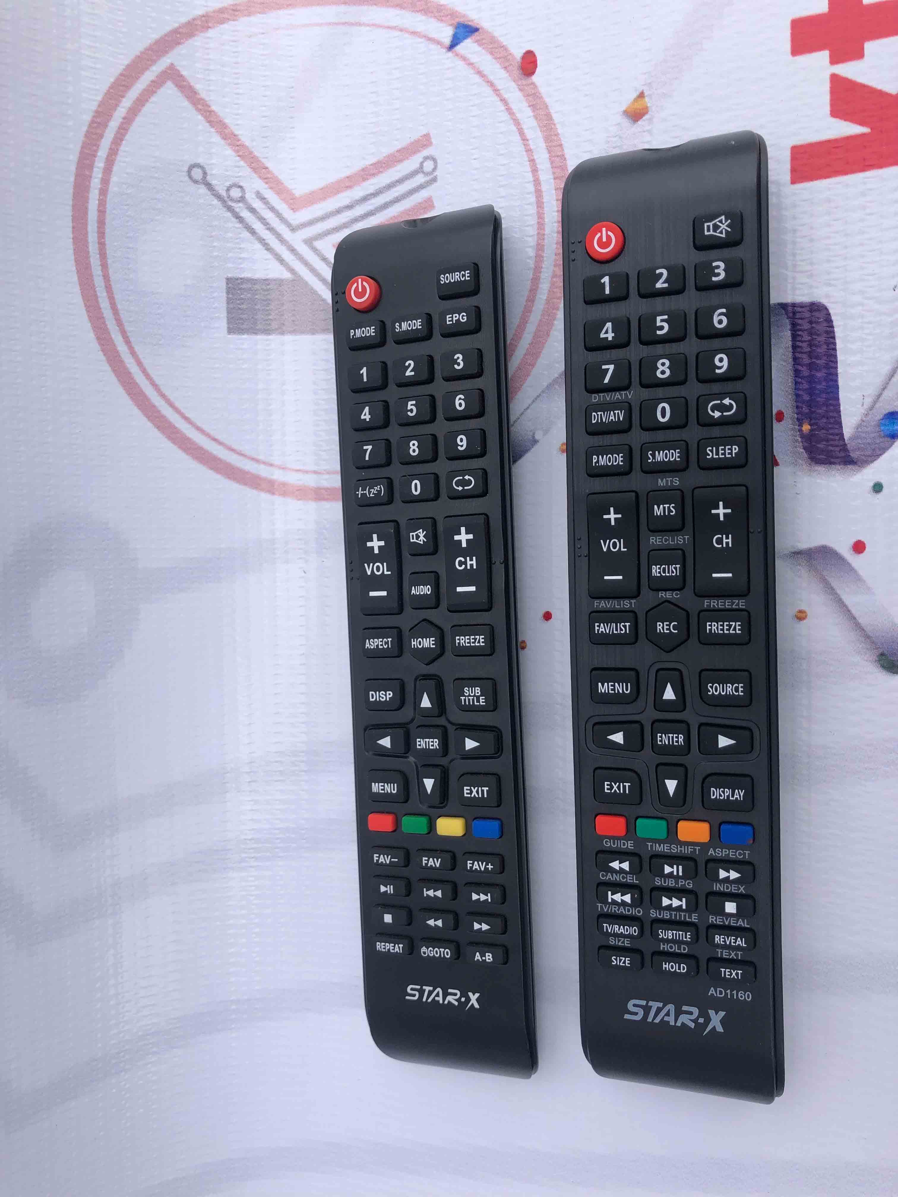 STAR-X TV REMOTE